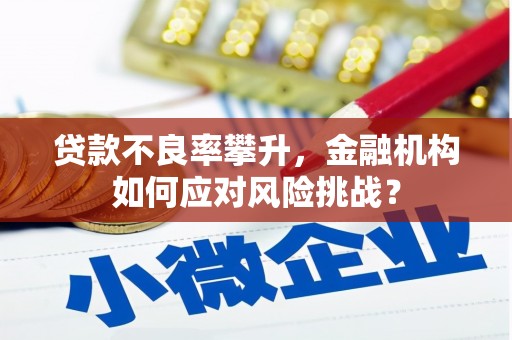 清徐贷款不良率攀升，金融机构如何应对风险挑战？